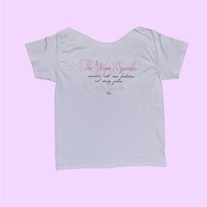 The Virgin Suicides Off Shoulder T Shirt Dress